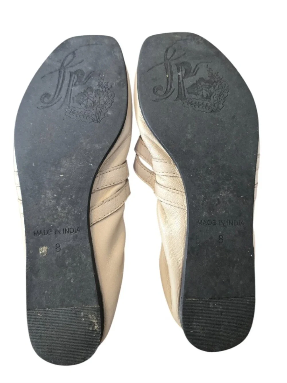 Free People Gemini Ballet Flats Size 8 In EUC